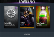 Challenge Booster Pack contents