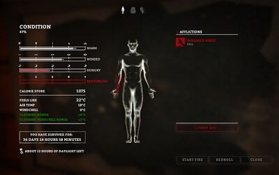 Survival page