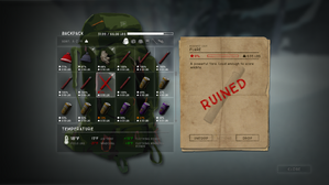 Ruined flare