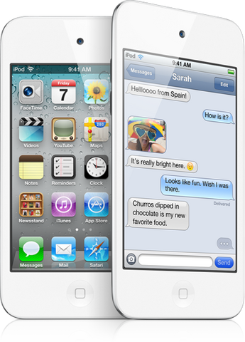 File:IPod Touch 4 White.png
