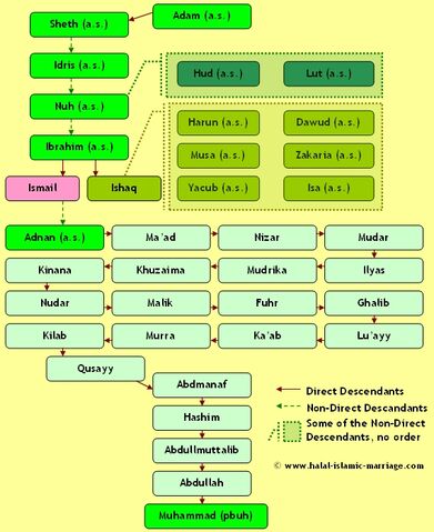 Image - Prophet Muhammad Family tree.jpg | Islam Wiki | Fandom powered ...
