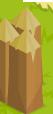 Pointy stockade post