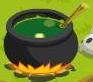 Bubbling cauldron