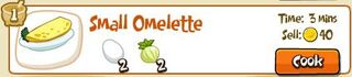 Small omelette