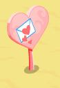 Be my valentine sign