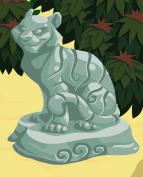 Tiger statue