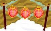 Hanging lanterns