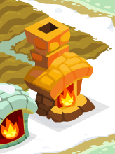 Tall Fireplace