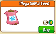 Mega animal feed