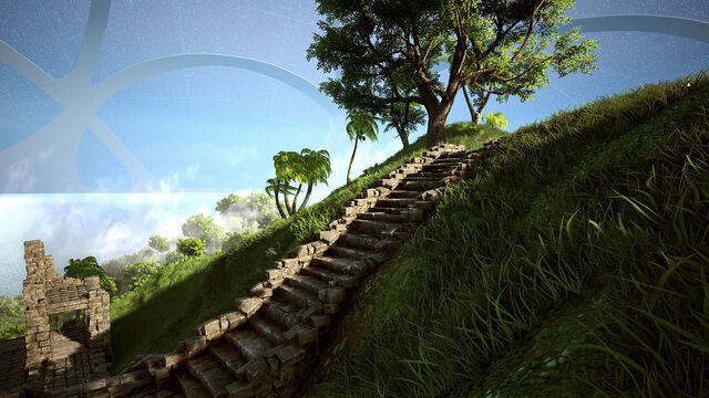File:Cloudy peak stairs.jpg