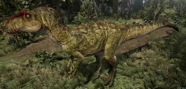 File:Green Allosaurus The Isle.png