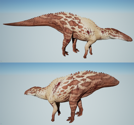 File:Wounded Shantungosaurus The Isle.png