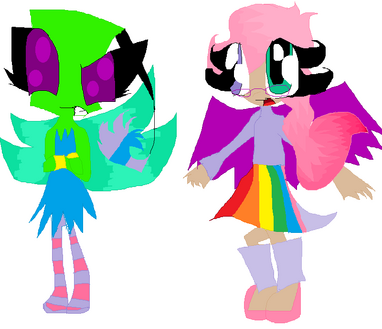 Pixie Kira and Leah