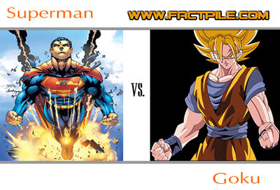 Superman vs goku