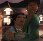 Beggar Song with his mother