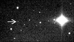 Asteroid 9007 captured on film