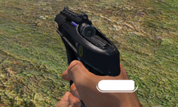 Laser pistol