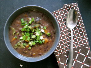Azuki bean soup