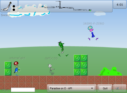 Platform Racing 2 Gameplay