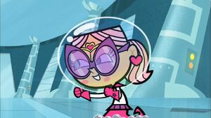 Trouble bubble girl