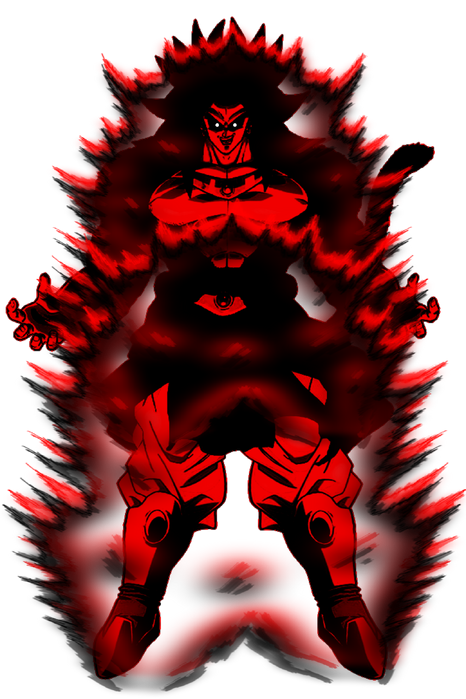 Zalgo Hyper SSJ4 Broly By Skodwarde