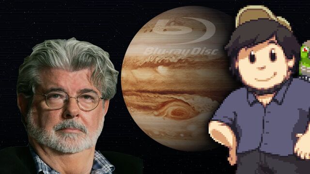File:GeorgeLucasAndJonTron.jpg