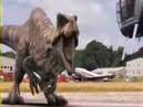 Primeval giganotosaurus vs helicopter