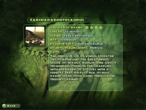 Carcharodontosaurus Dinopedia