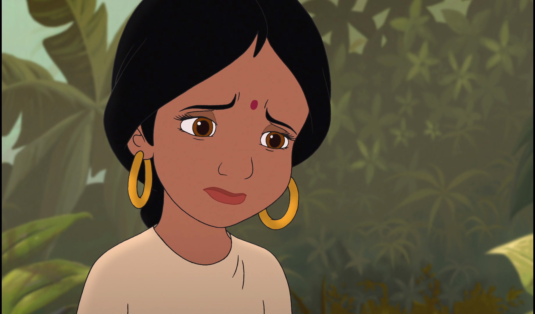 Image Shanti is very sad for what Mowgli did to her.jpg Jungle Book