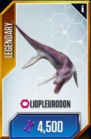 Liopleurodon Updated Card