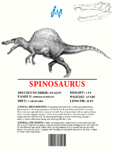 File:Ingen Dinosaur Info Sheets Spinosaurus.png