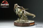 Sideshow Collectibles Jurassic Park T-Rex vs Raptors