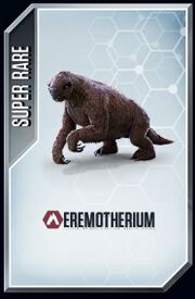 Eremotherium card