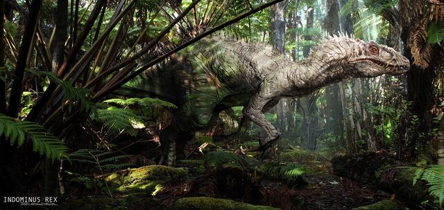 File:JurassicWorld IndominusRex Albino Jungle.jpg