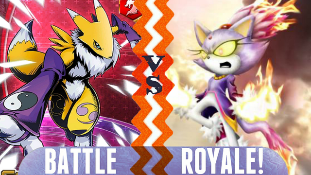 File:Battle Royale Renamon vs Blaze the Cat.png
