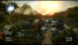 Just Cause 2- settlement completion- Pemainan Racun Facility 016