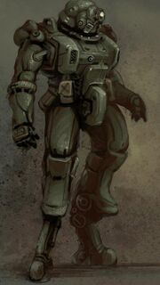 Heavy power suit mod legs