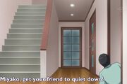 Miyako's dad in Goddesses ep 11 at 11m55s