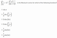 Maclaurin series3