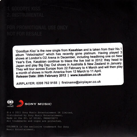 File:Goodbye Kiss Promo CD (PARADISE73) - 3.jpg