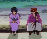 KaoruRefusesToLeaveKenshin