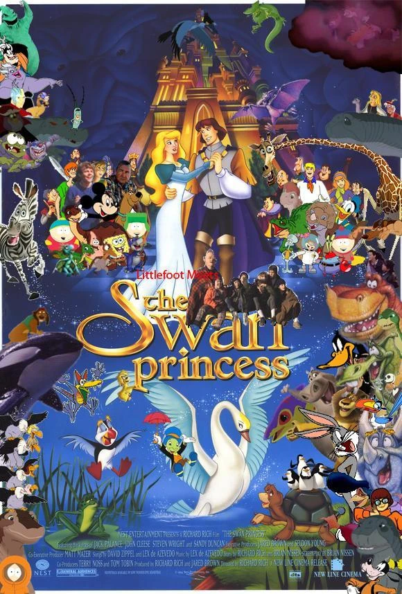 Littlefoot Meets The Swan Princess Kerasotes Wiki