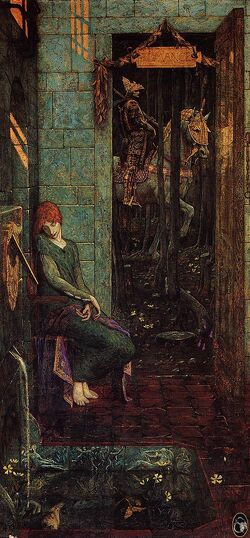 Burne-Jones, Edward Owain-departs-from-landine