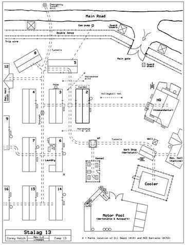 Map of Stalag13