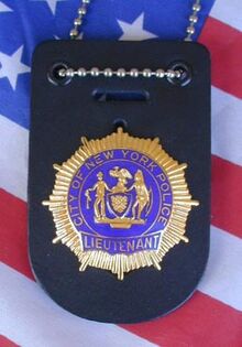 Lieutenant (nypd) badge