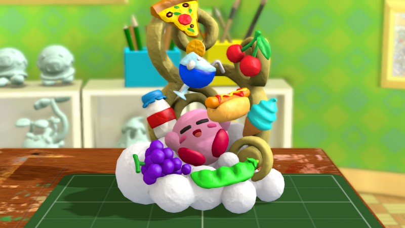 Image - KatRC Kirby's Feast figurine.jpg  Kirby Wiki 