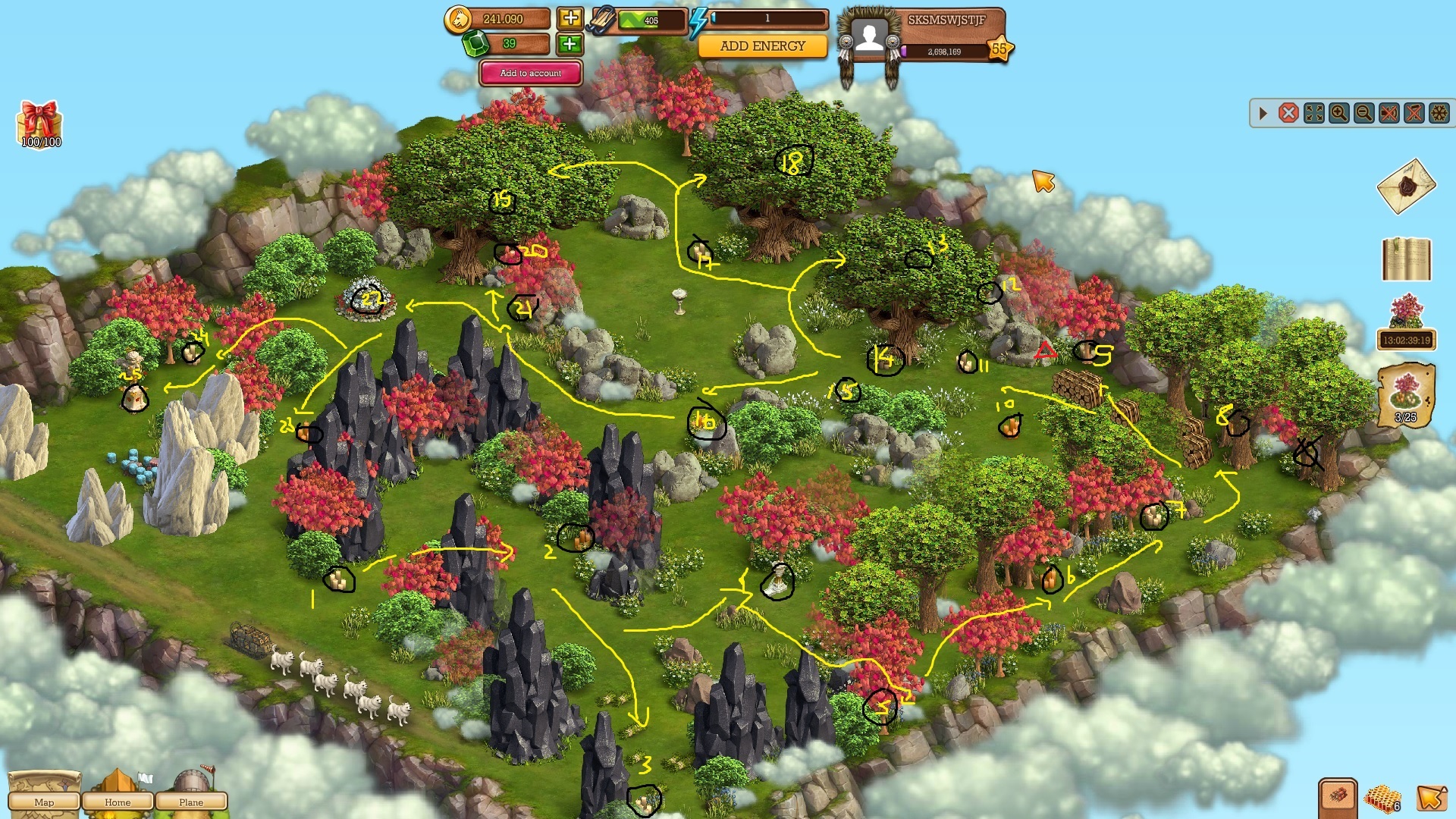 Image Romantic adventure map complete.jpg Klondike The Lost