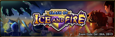 Clash of ice and fire banner