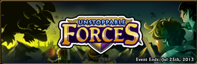 Unstoppable forces banner