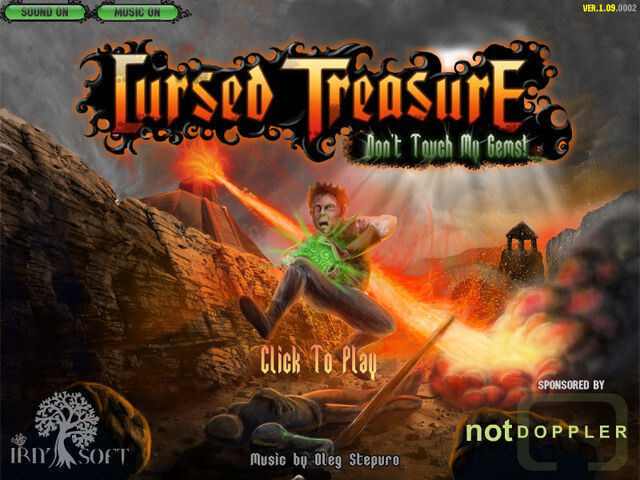 File:Cursed Treasure title screen.jpg